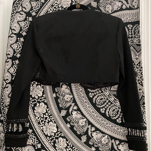 VNTG JOHN MURROUGH COUTURE LEATHER DRESS&JACKET - Picture 15 of 16